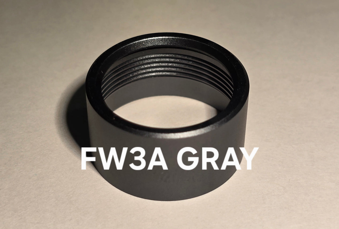 Lumintop Replacement Flashlight Parts FW3A GRAY BEZEL