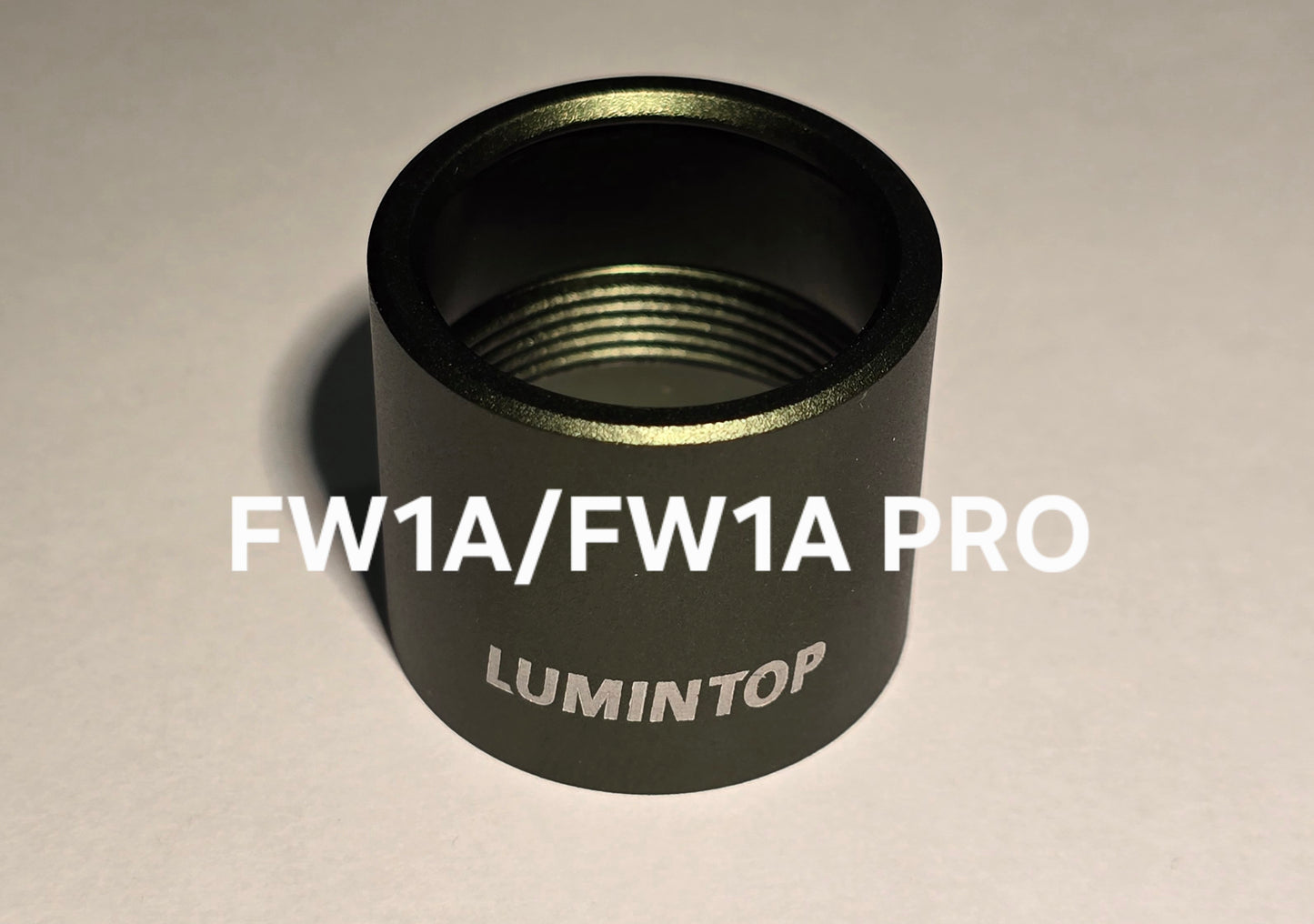 Lumintop Replacement Flashlight Parts FW1A FW1A PRO GREEN BEZEL