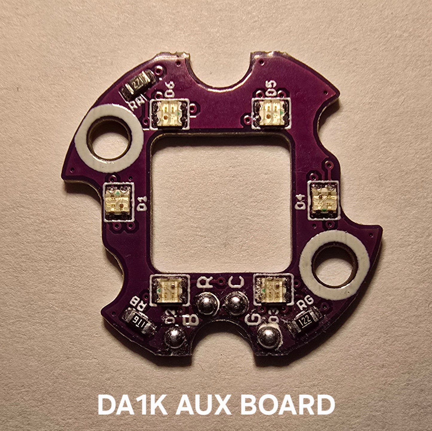 Emisar Noctigon XP Raw MCPCB/AUX Custom DA1K AUX BOARD