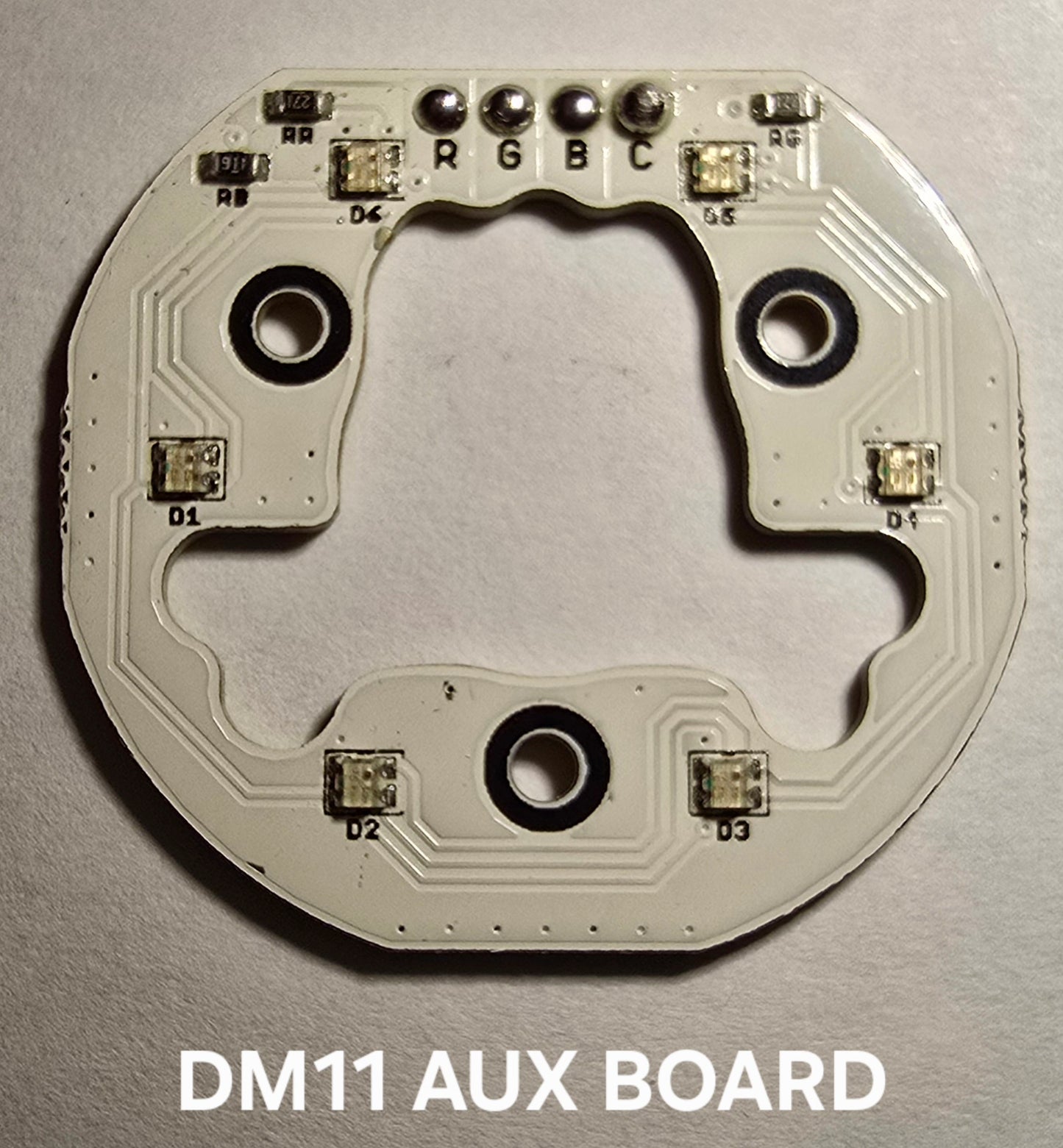 Emisar Noctigon XP Raw MCPCB/AUX Custom DM11 RGB AUX BOARD