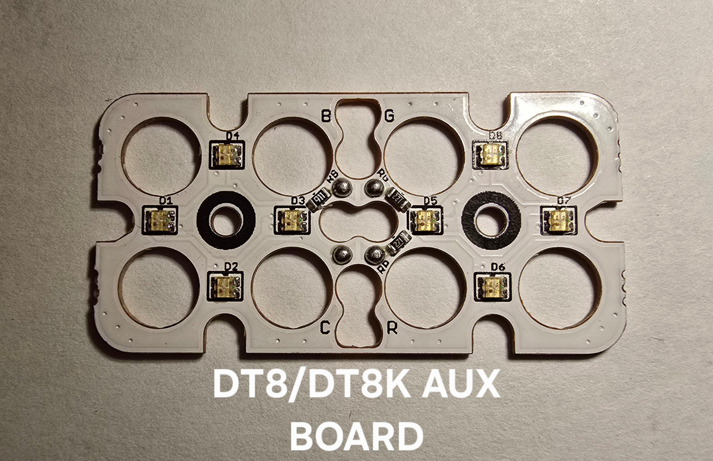 Emisar Noctigon XP Raw MCPCB/AUX Custom DT8 DT8K RGB AUX BOARD