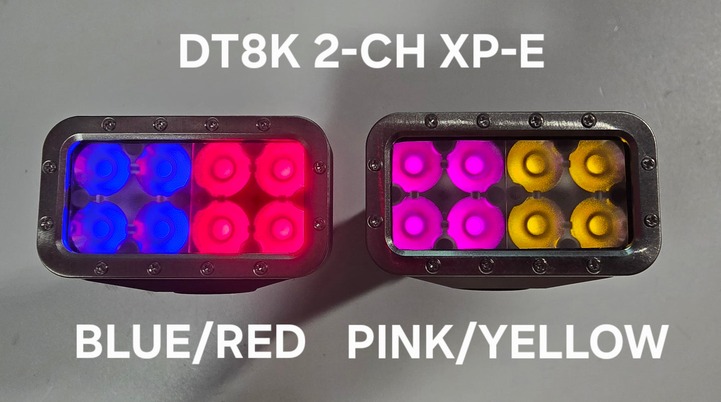 Emisar DT8K Tint Ramp 21700 8 LED High Power LED Flashlight CUSTOM "BUILT-TO-ORDER"