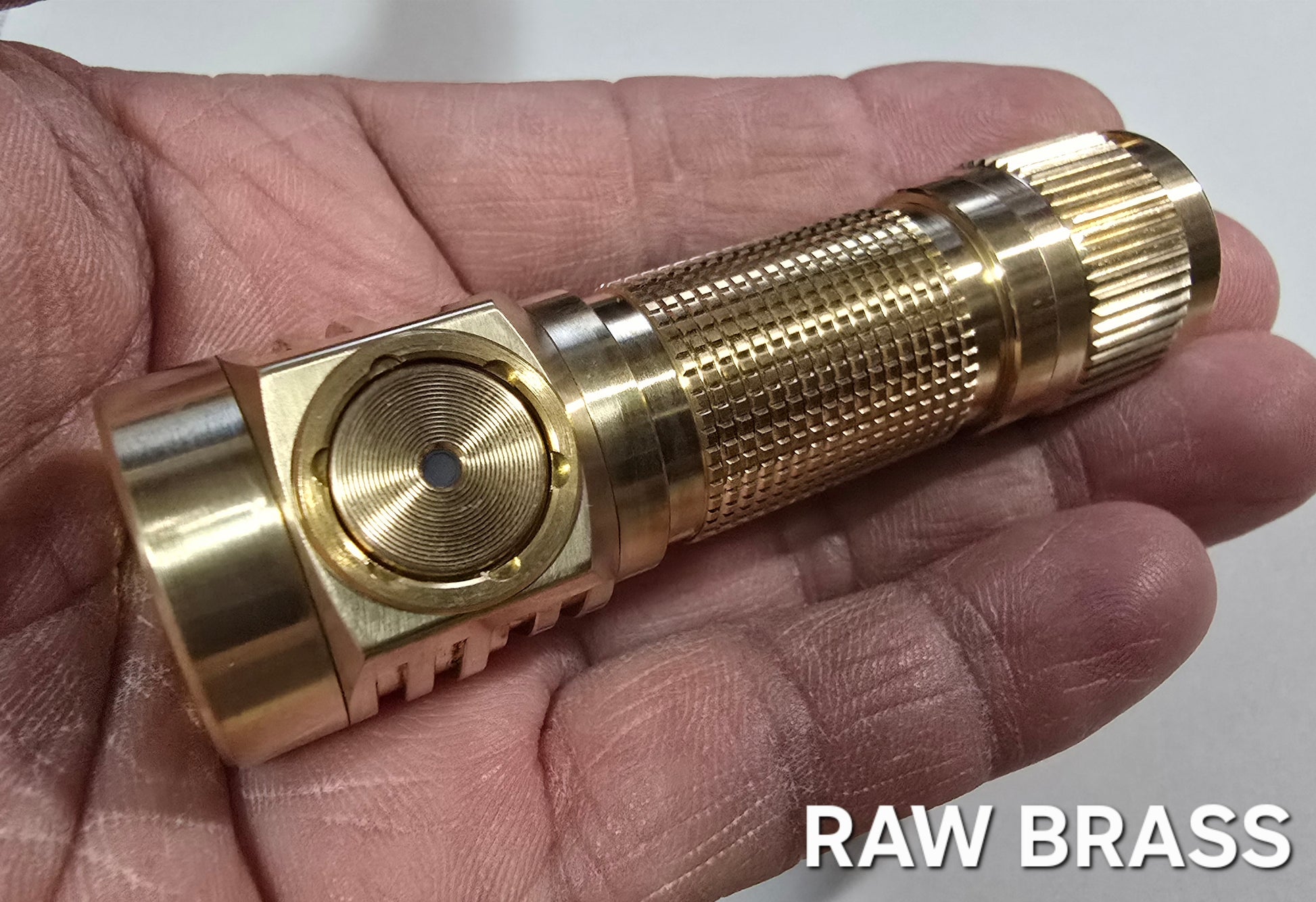 Emisar D3AA Brass 14500/AA LED Flashlight *CUSTOM BUILT-TO-ORDER*