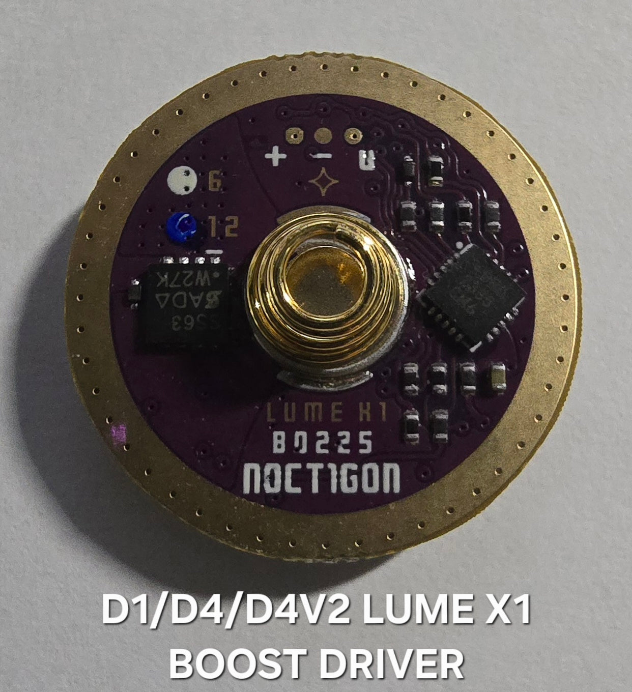 Emisar Noctigon Linear/Boost/Tint Ramping LED Driver D4 D4V2