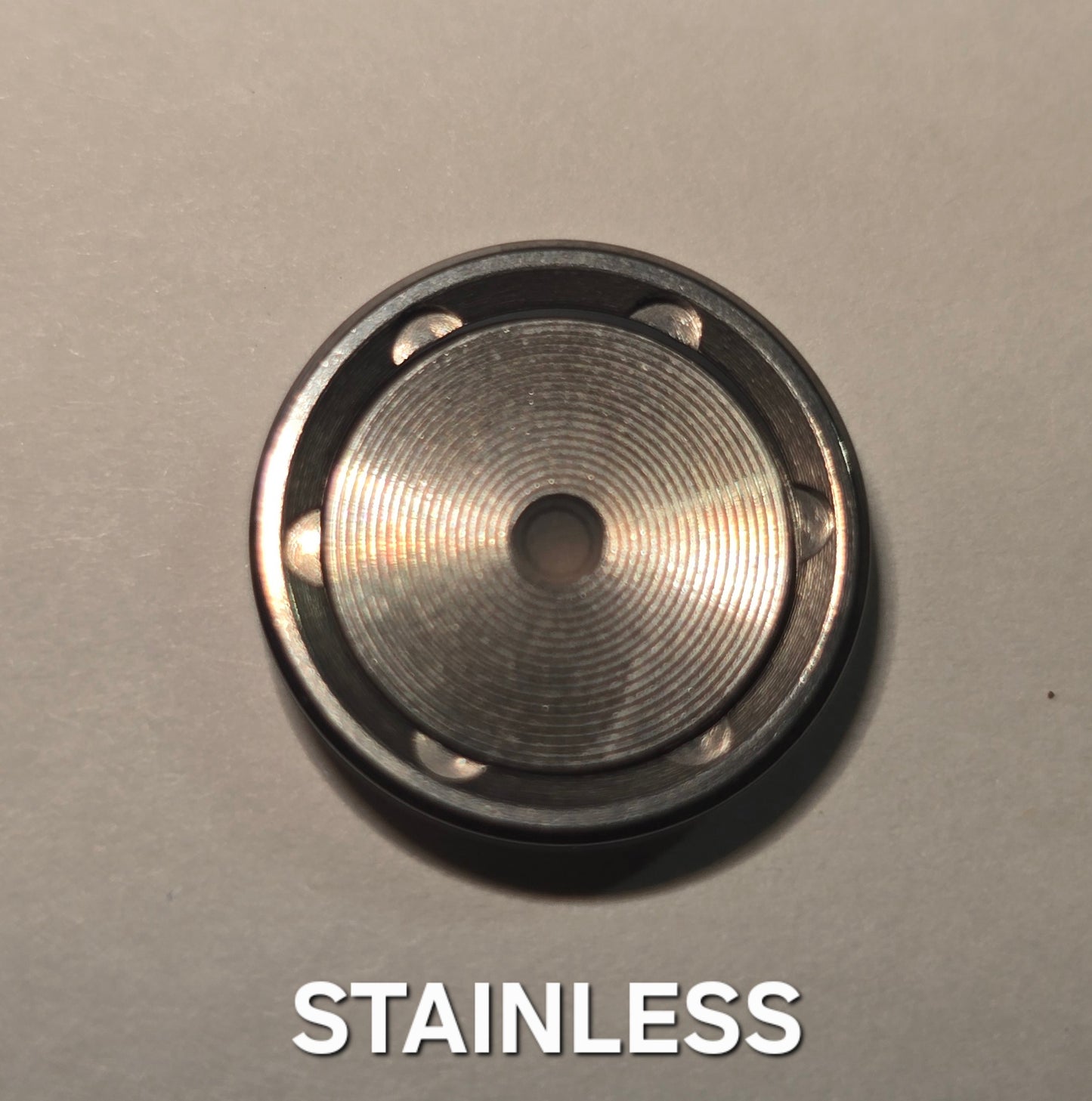 Emisar/Noctigon replacement switch ring/button NEW! STAINLESS METAL SWITCH BUTTON W SWITCH RING BEZEL (SET)