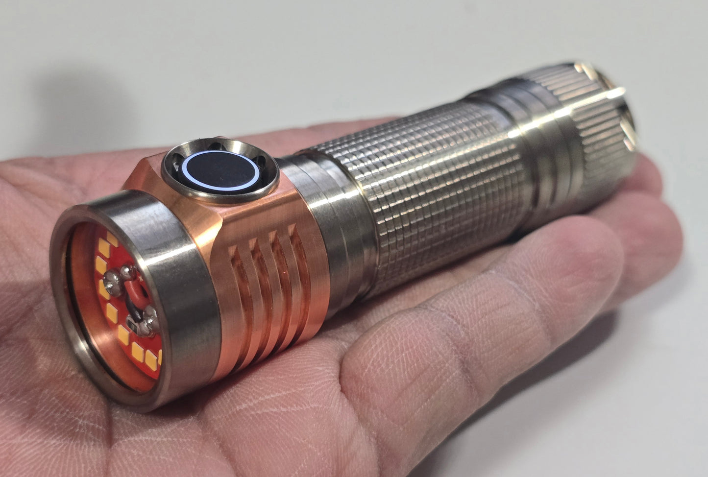 Emisar D4V2 Titanium High Power LED Flashlight *CUSTOM BUILD-TO-ORDER*