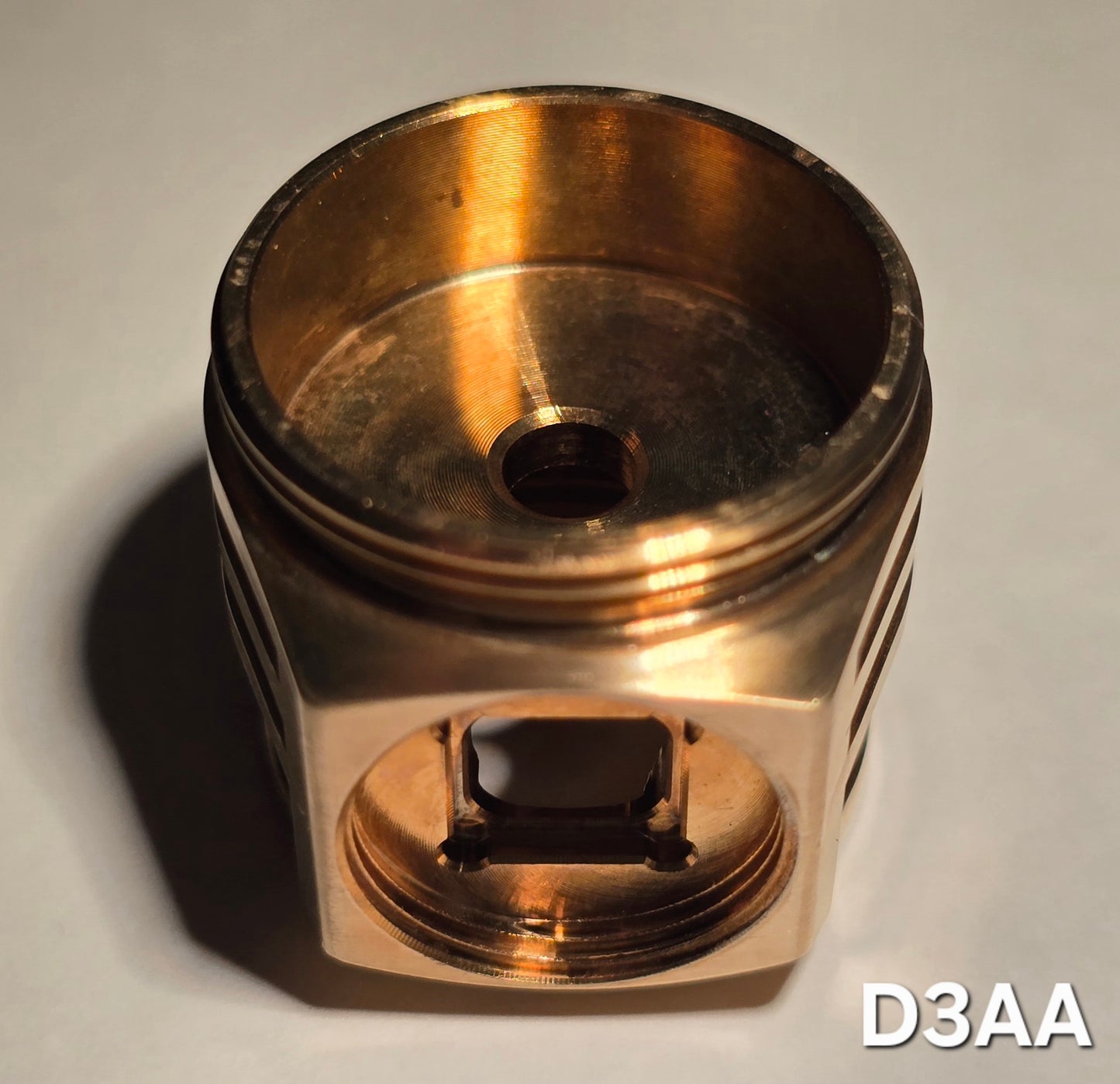 Emisar/Noctigon Brass Copper Replacement Head D3AA BRASS