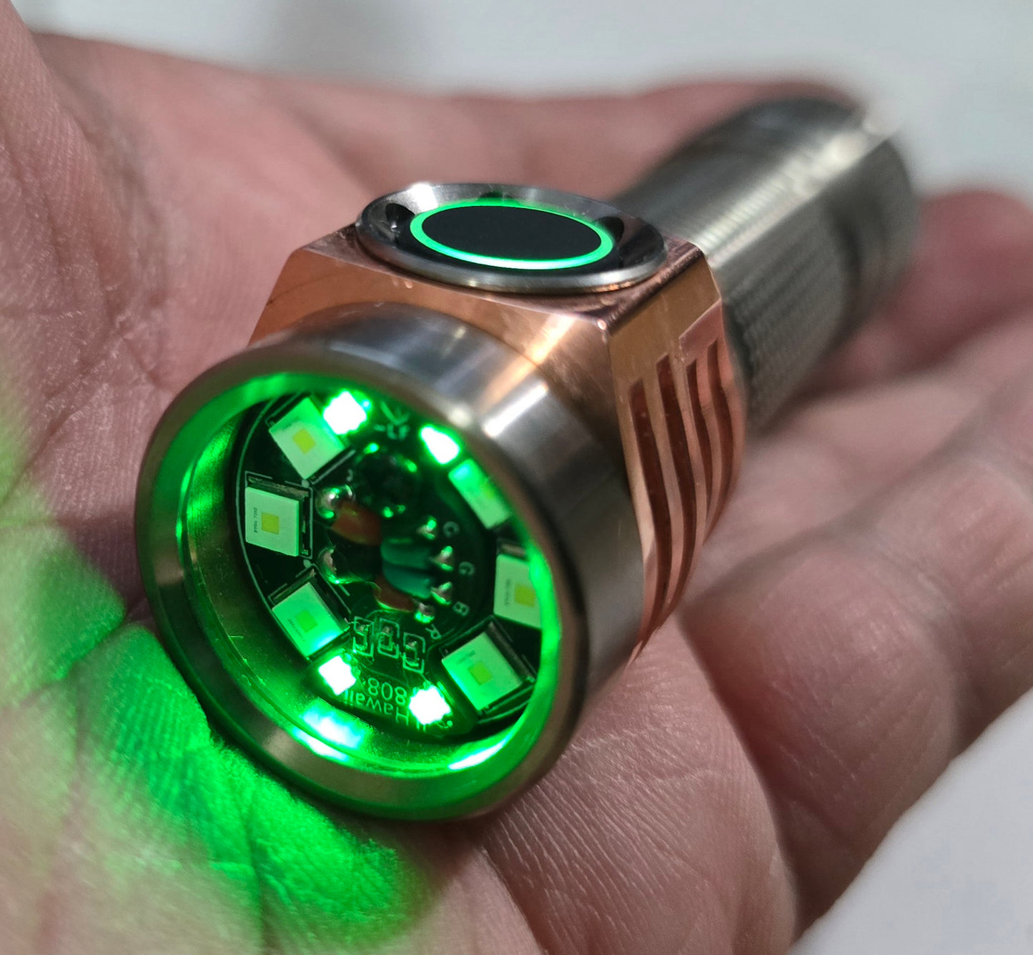 Emisar D3AA Brass 14500/AA LED Flashlight *CUSTOM BUILT-TO-ORDER*