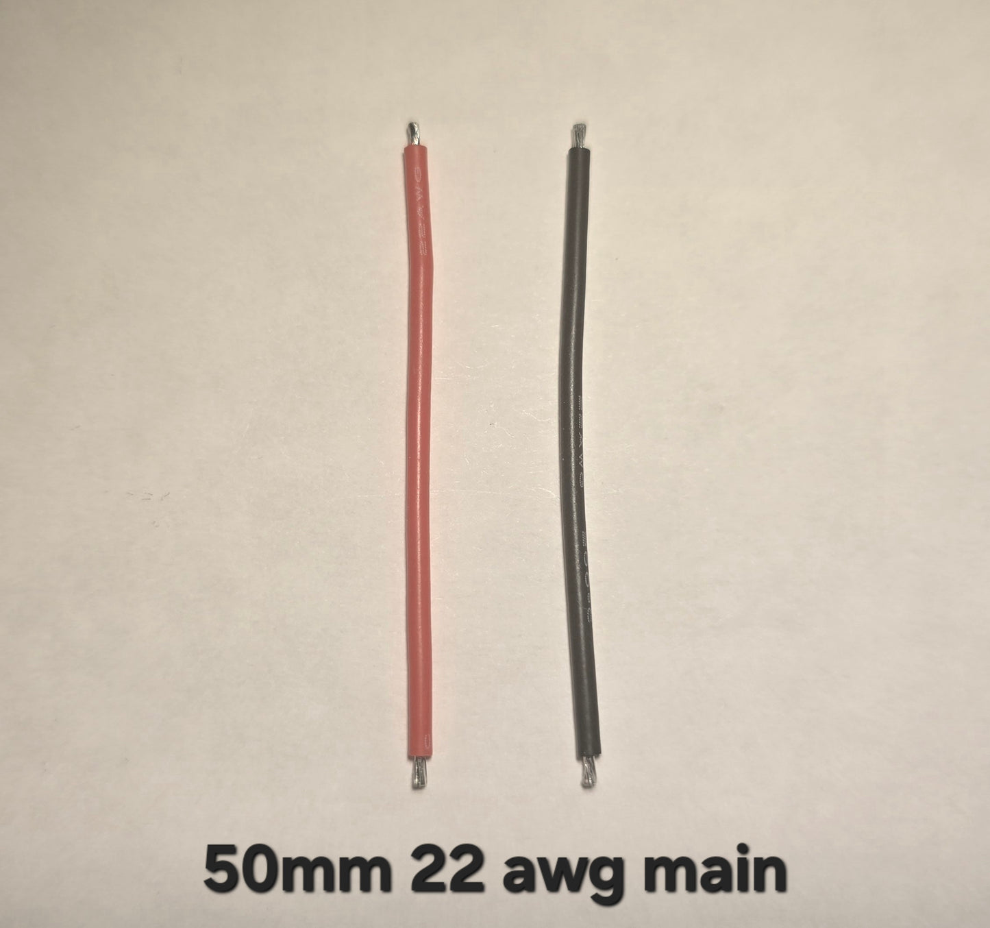 Emisar Noctigon XP Raw MCPCB/AUX Custom 50MM 22AWG MAIN WIRE (SET OF 2)