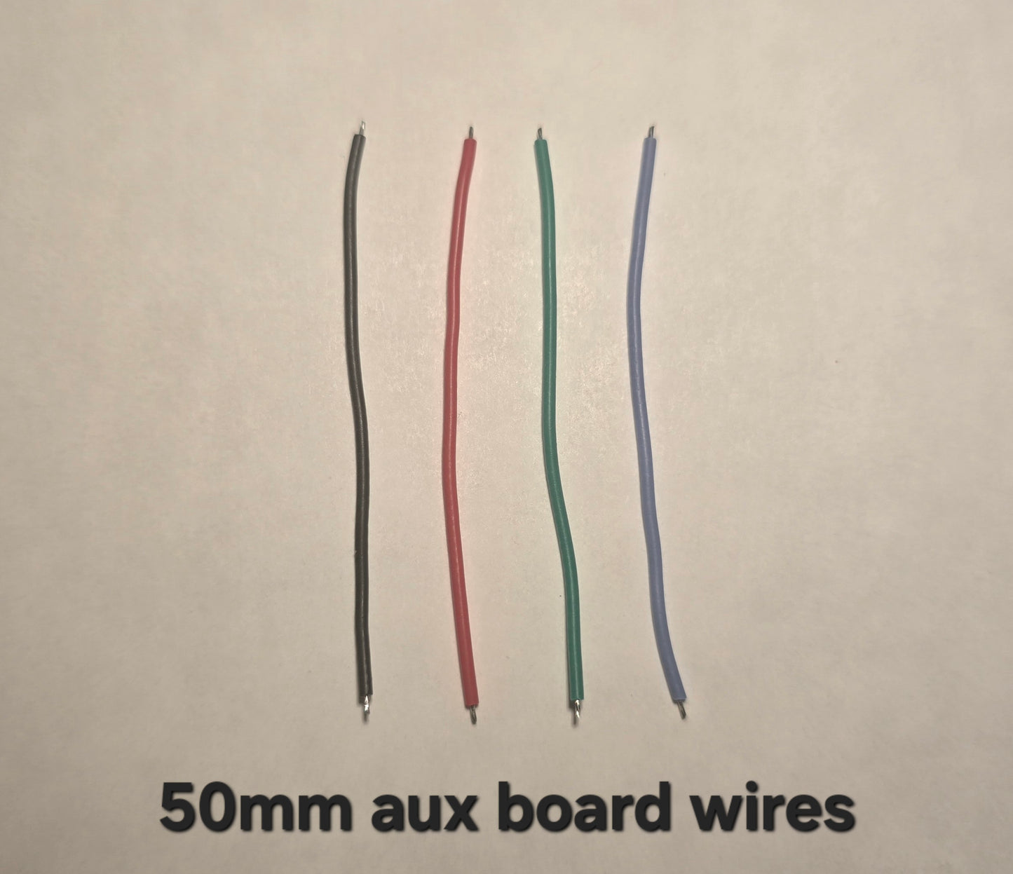 Emisar Noctigon XP Raw MCPCB/AUX Custom 50MM AUX BOARD WIRES (SET OF 4)