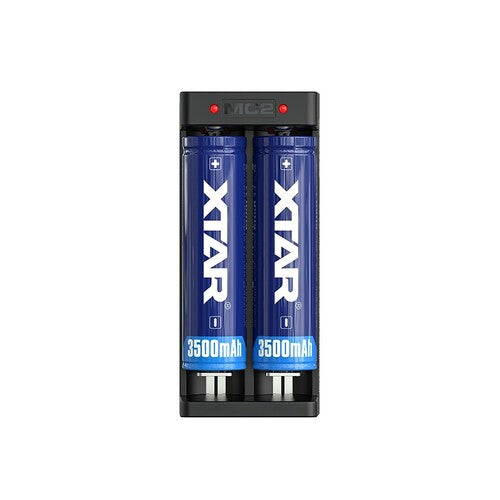 XTAR MC2 2-Slot USB-C Lithium-Ion Battery Charger