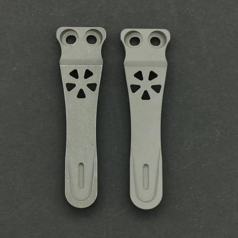 ReyLight CNC'd Ti clip