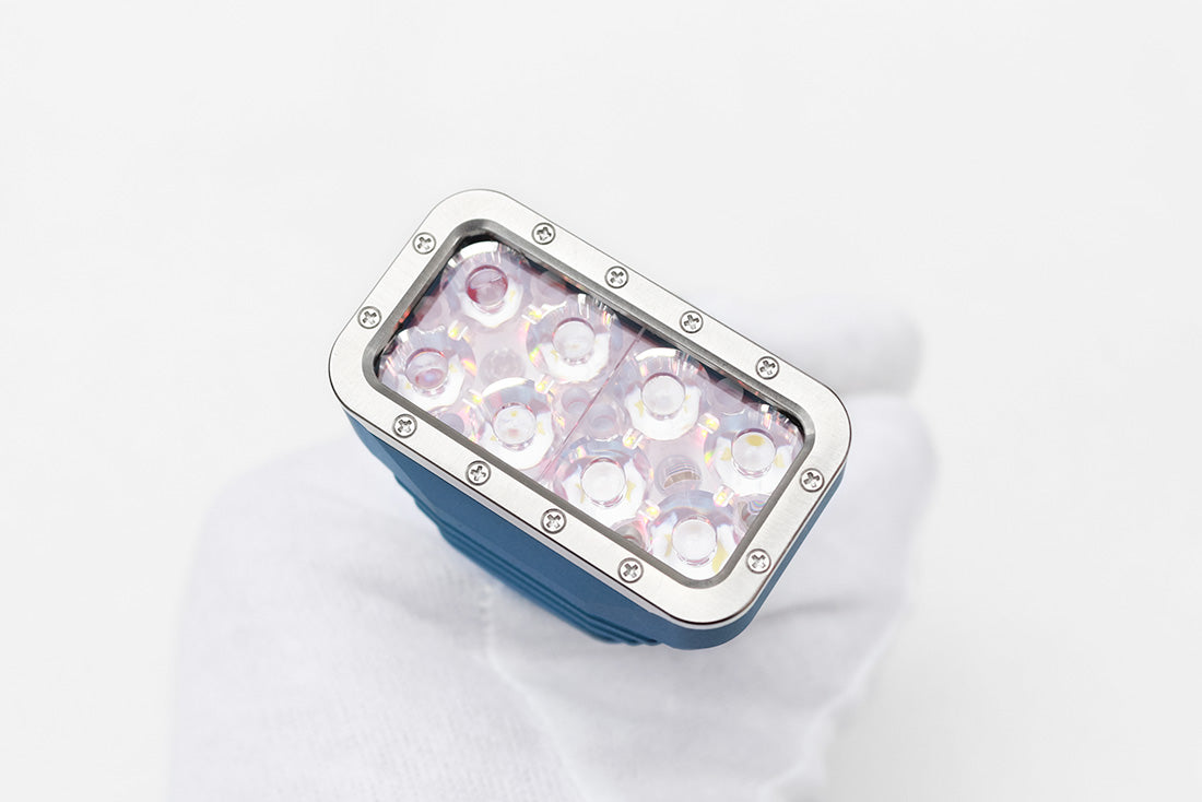 Emisar DT8K Tint Ramp 21700 8 LED High Power LED Flashlight CUSTOM "BUILT-TO-ORDER"