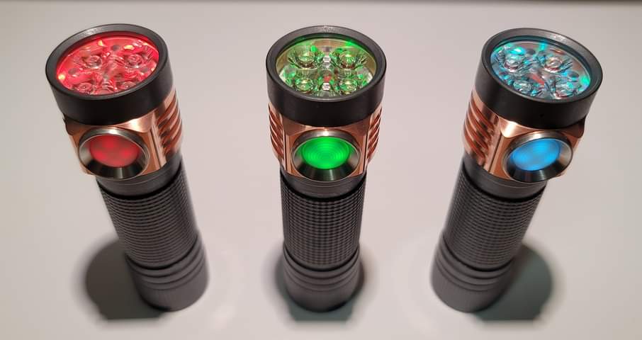 Emisar D4V2 Titanium High Power LED Flashlight *CUSTOM BUILD-TO-ORDER*