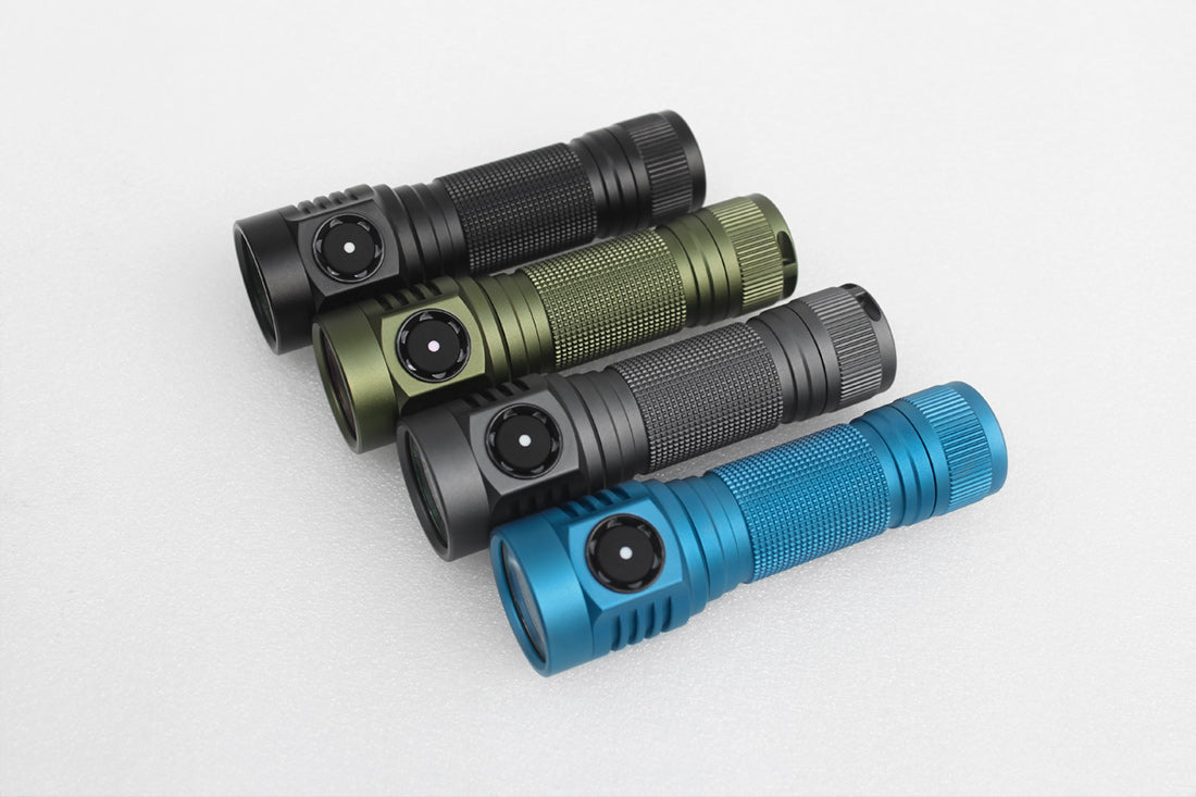 Emisar DA1 18650 LED Flashlight W/Lume X1 Driver *CUSTOM BUILT-TO-ORDER* RED