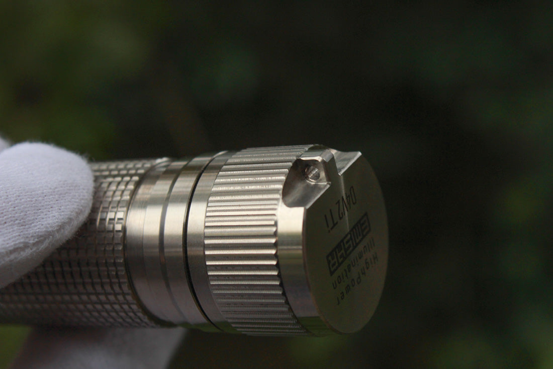 Emisar D4V2 Titanium High Power LED Flashlight *CUSTOM BUILD-TO-ORDER*