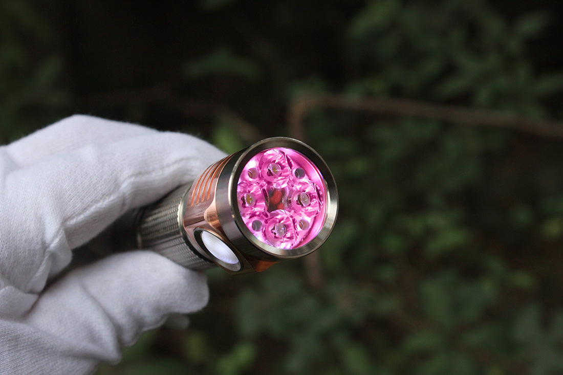 Emisar D4V2 Titanium High Power LED Flashlight *CUSTOM BUILD-TO-ORDER*