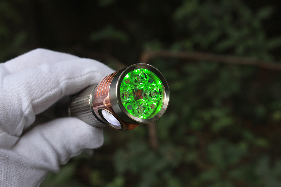 Emisar D4V2 Titanium High Power LED Flashlight *CUSTOM BUILD-TO-ORDER*