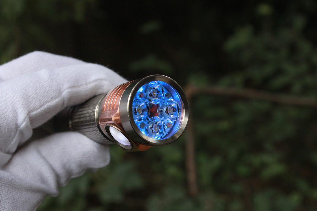 Emisar D4V2 Titanium High Power LED Flashlight *CUSTOM BUILD-TO-ORDER*