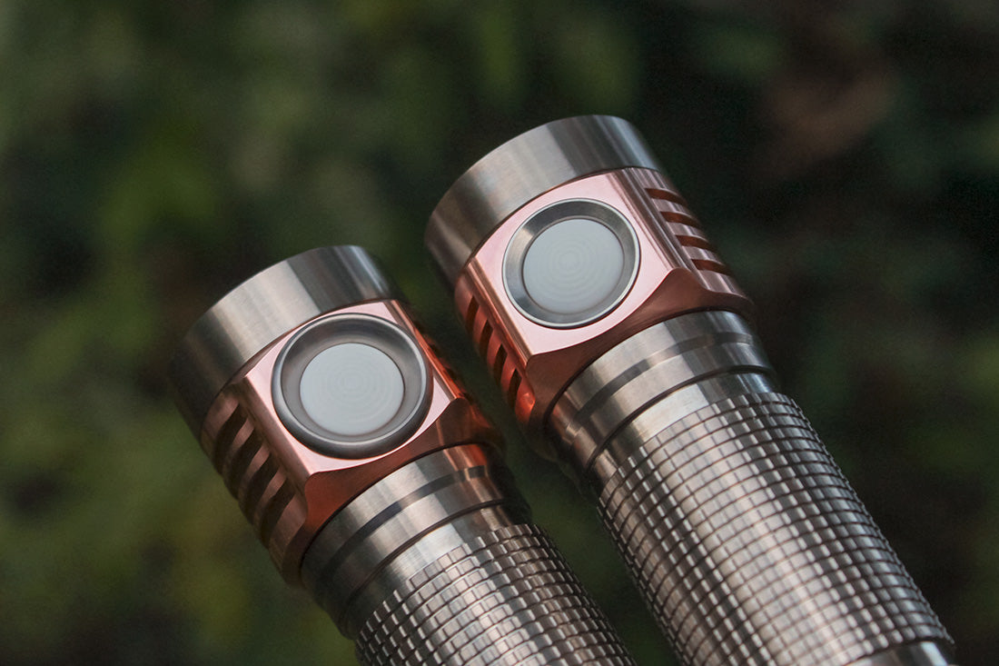 Emisar D4V2 Titanium High Power LED Flashlight *CUSTOM BUILD-TO-ORDER*