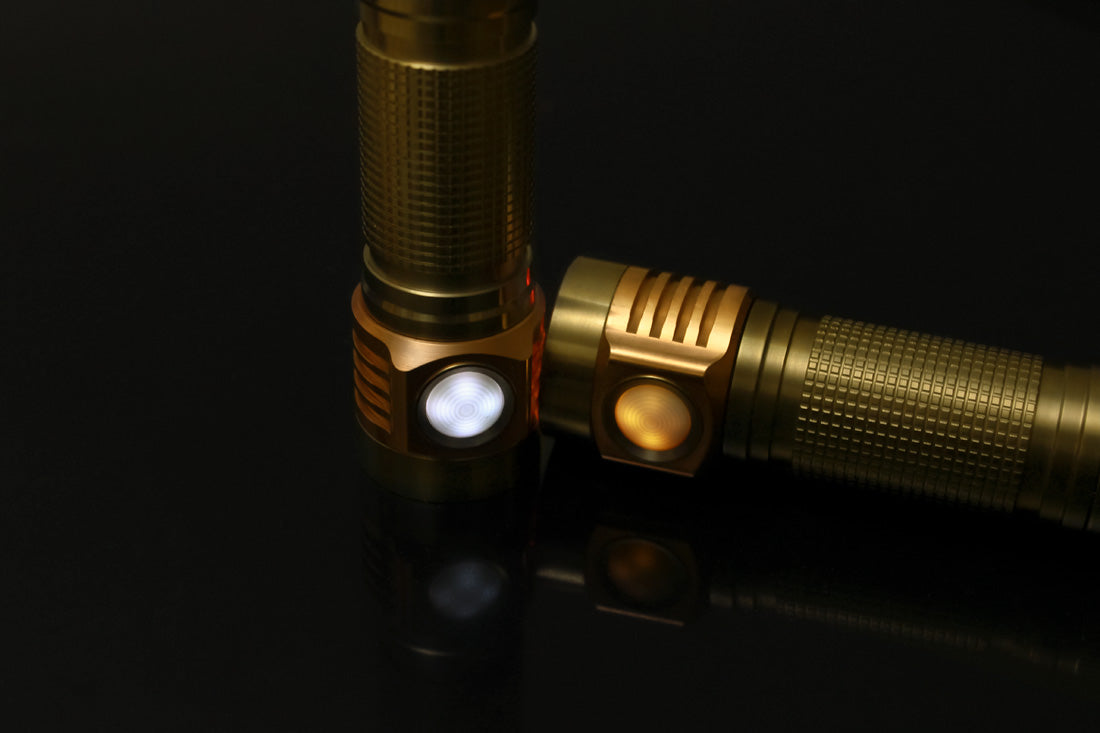 Emisar D4V2 Titanium High Power LED Flashlight *CUSTOM BUILD-TO-ORDER*