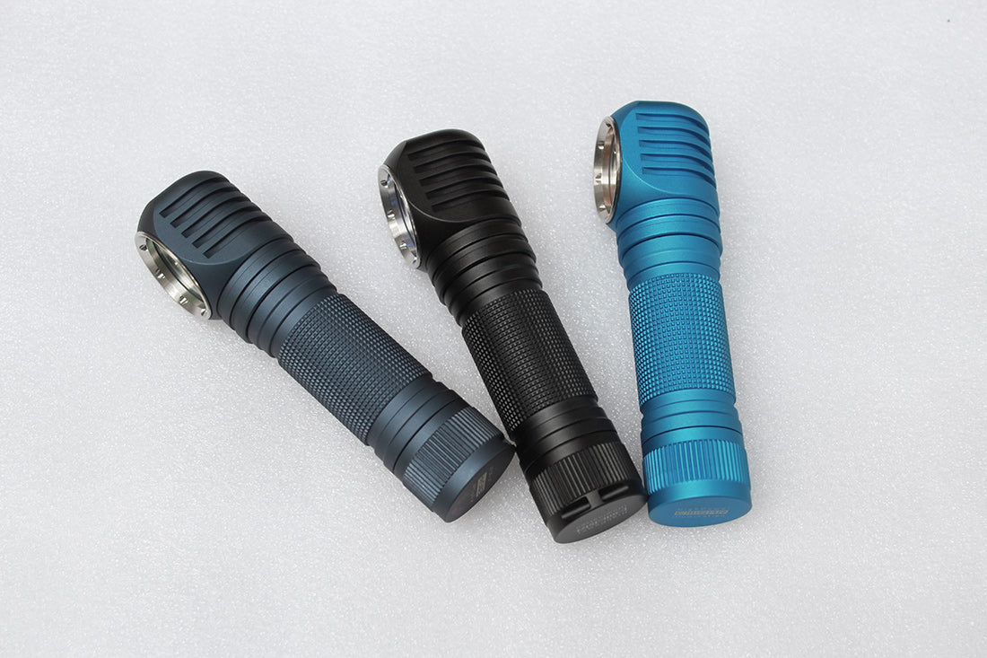 Emisar DW4 18650 Right Angle LED Flashlight *CUSTOM BUILT-TO-ORDER*