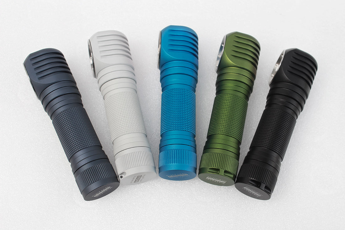 Emisar DW4 18650 Right Angle LED Flashlight *CUSTOM BUILT-TO-ORDER*