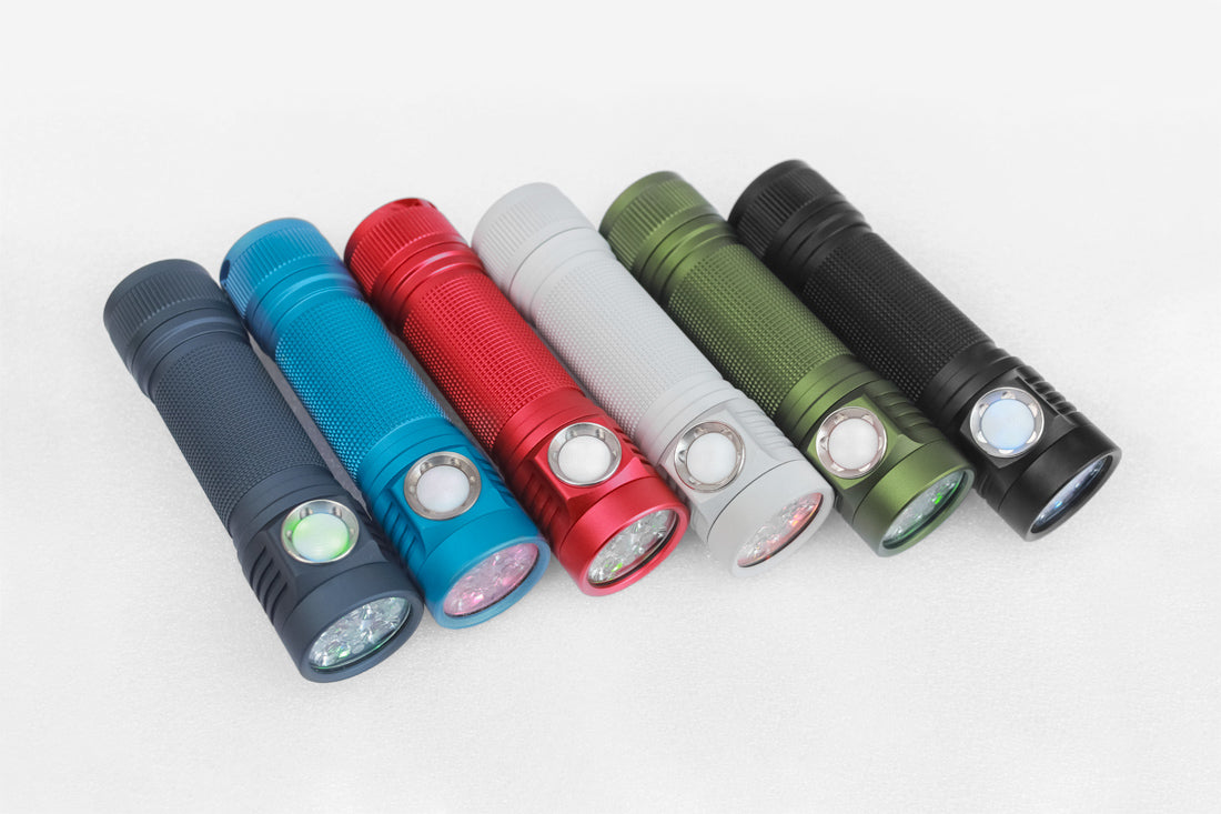 Emisar D4K 21700 High Power EDC Flashlight *CUSTOM BUILT-TO-ORDER* RED