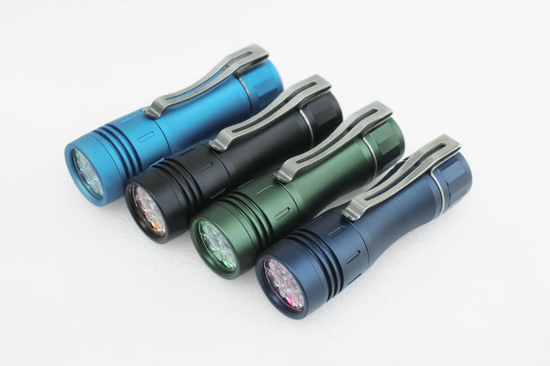Noctigon KR4 18650 High Power LED Flashlight