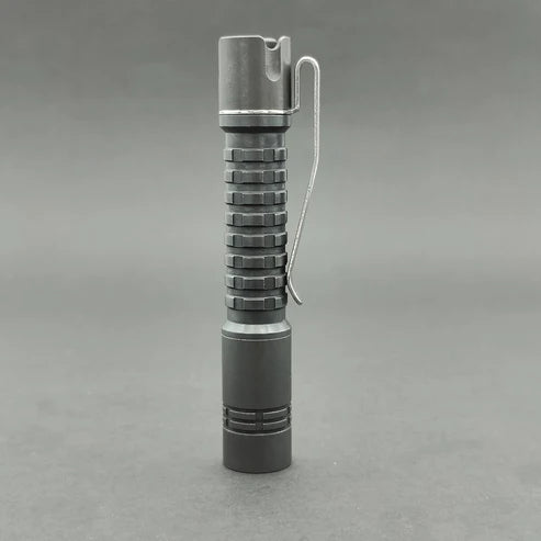 Reylight Pineapple Mini Titanium Black Oil Anodized Nichia 519A