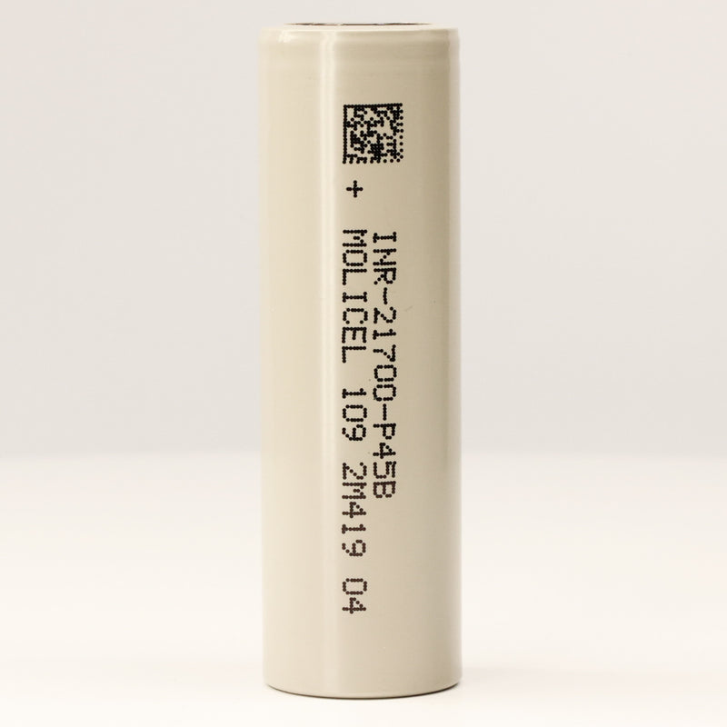 Molicel P45B 4500mAh 21700 45A Lithium-ion Rechargeable Battery **** HAS TO BE SHIPPED WITH FLASHLIGHT + FEDEX *** BUTTON TOP **** HAS TO BE SHIPPED WITH FLASLIGHT + FEDEX ***