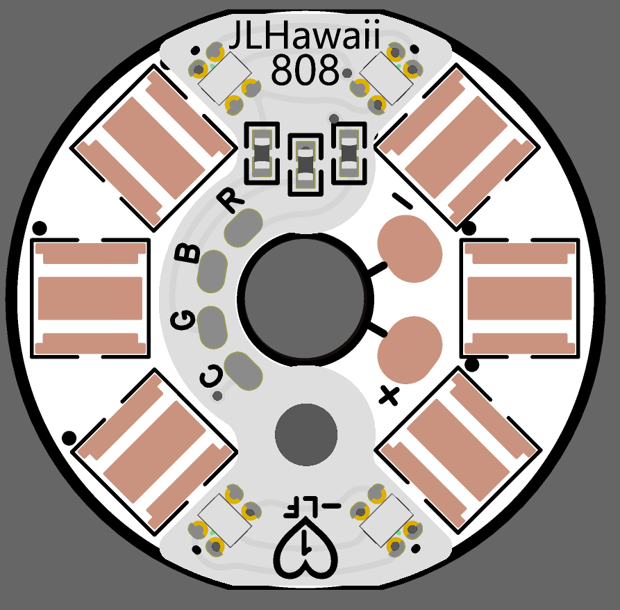 Emisar Noctigon XP Raw MCPCB/AUX Custom