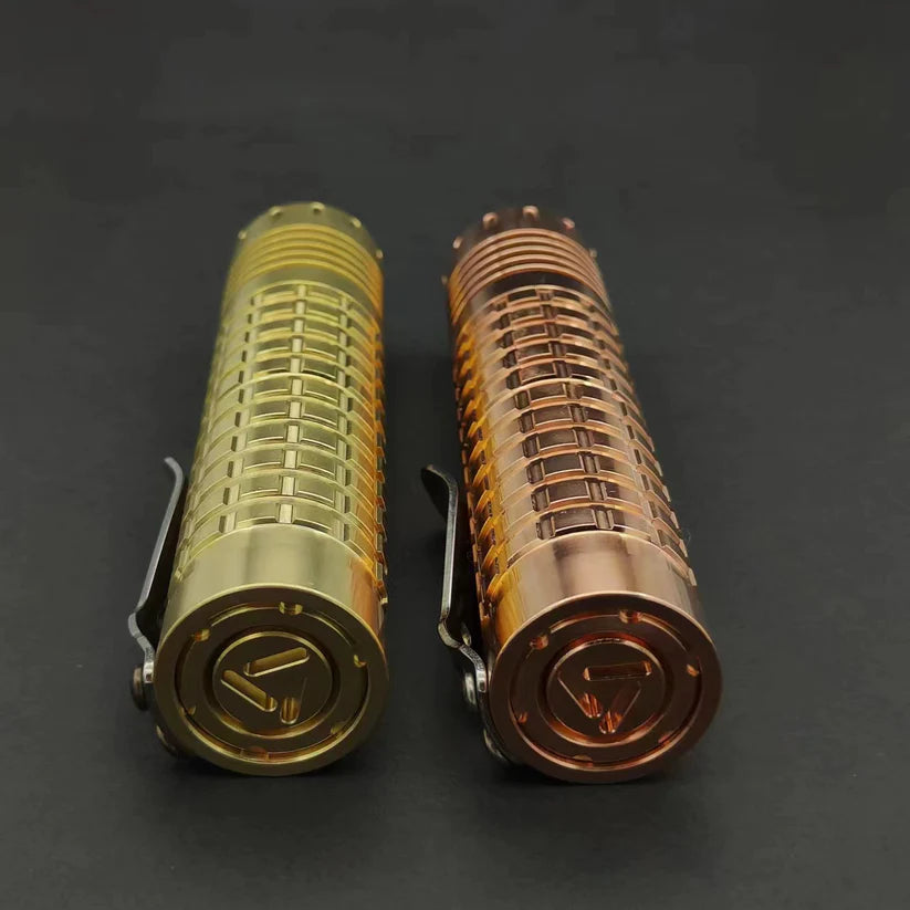 ReyLight Dawn Triple V2.2 - Copper, Brass, Nichia 519a 4000K R9080