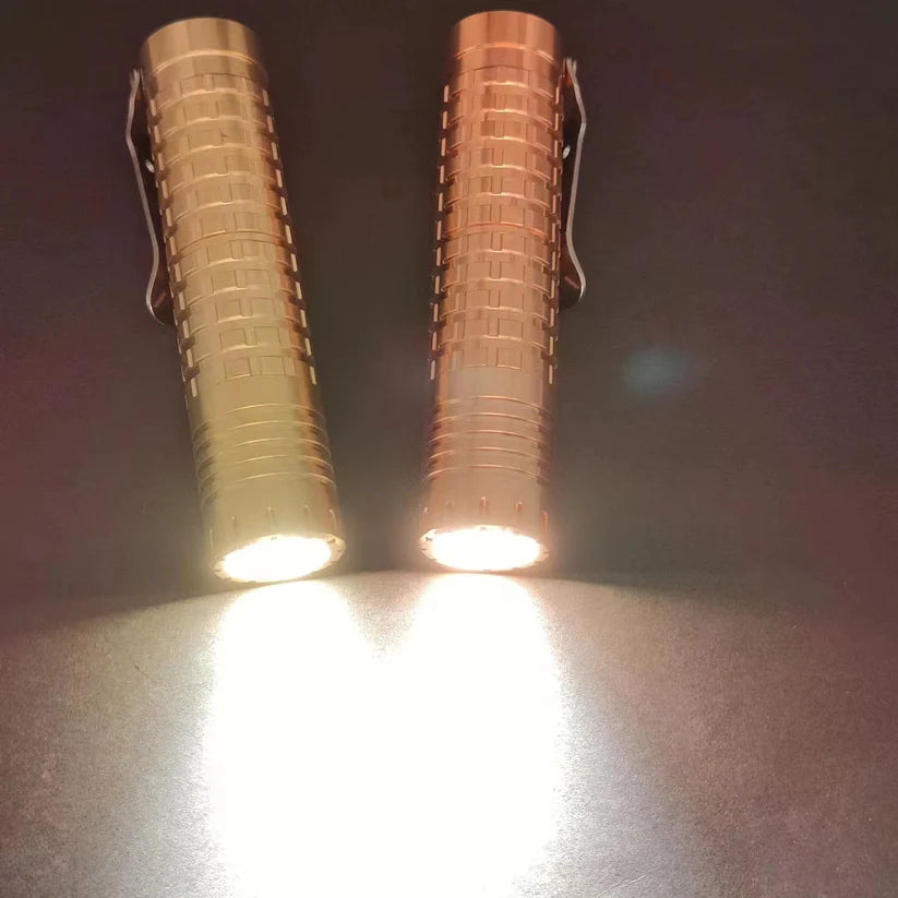 ReyLight Dawn Triple V2.2 - Copper, Brass, Nichia 519a 4000K R9080