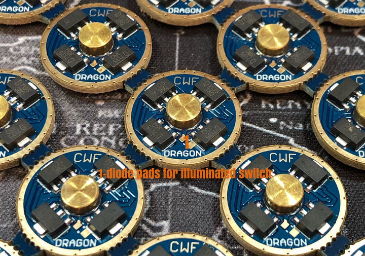 CWF 17mm Dragon Driver MTM MCPCB DRAGON DRIVER W QLITE SPRING