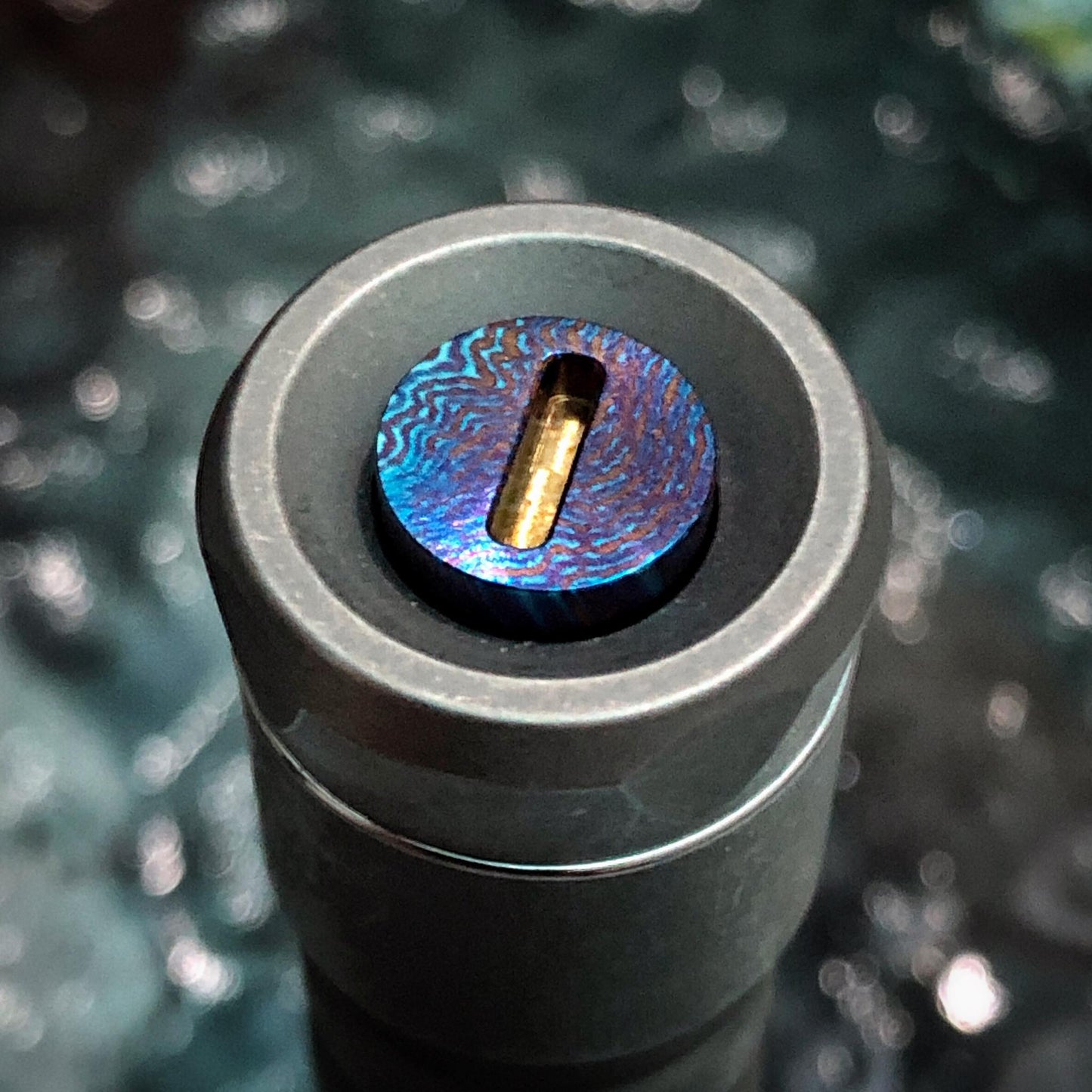ReyLight Timascus Button For Pineapple/Pineapple Mini/Dawn Pineapple Lan
