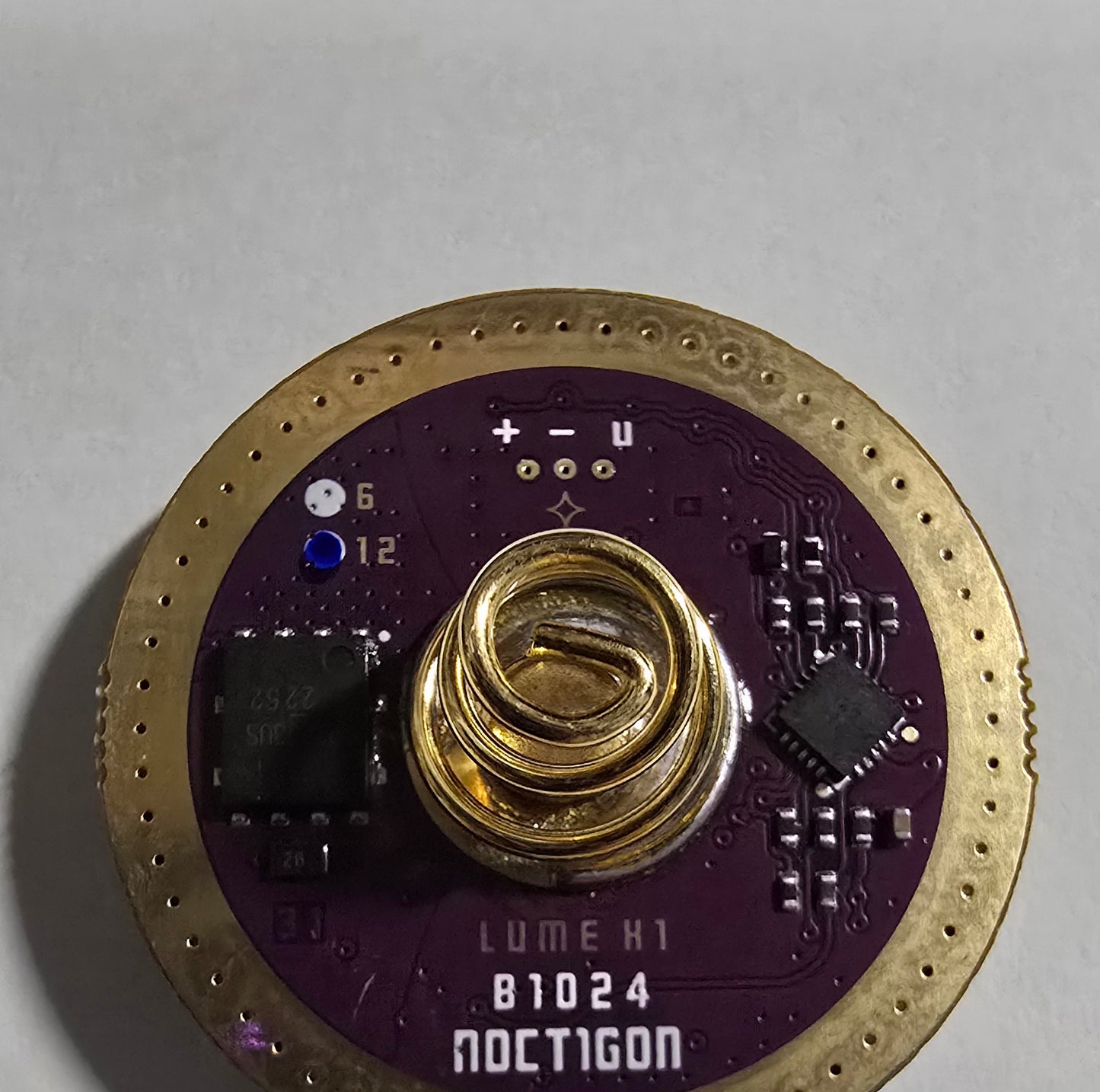 Emisar Noctigon Linear/Boost/Tint Ramping LED Driver 31MM LUME X1 12V 3A BOOST DRIVER (D4SV2 ONLY)