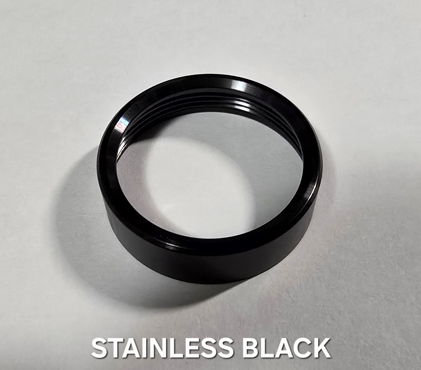 Emisar Noctigon Replacement SS/COPPER/BRASS/TITANIUM Bezel NEW! BLACK SS BEZEL FOR KR1