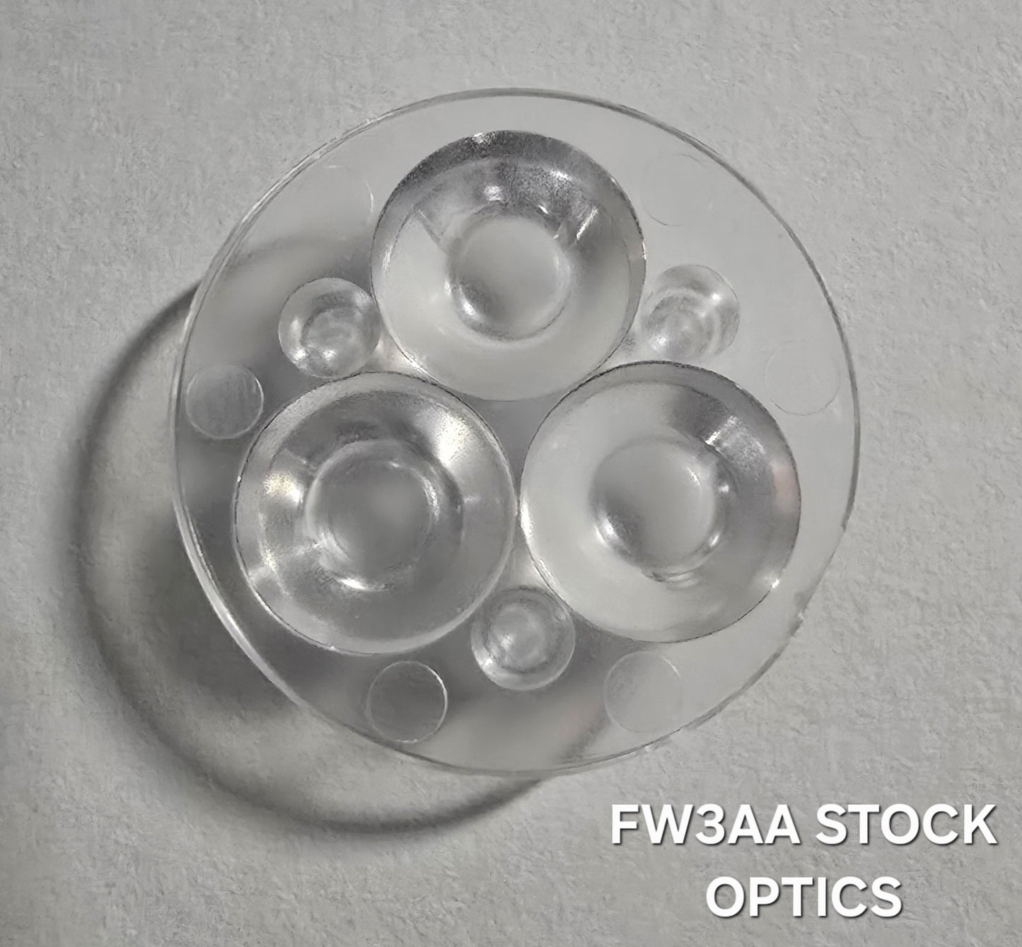 Lumintop Replacement Flashlight Parts FW3AA TRIPLE STOCK OPTICS