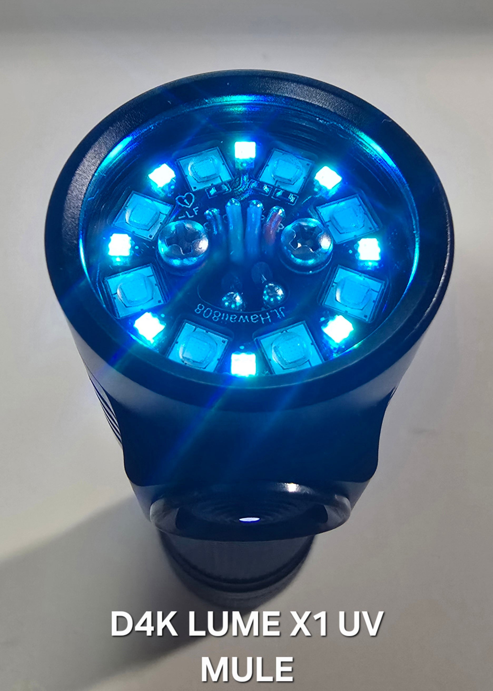 Emisar D4K Titanium 21700 High Power LED Flashlight "CUSTOM BUILT-TO-ORDER"