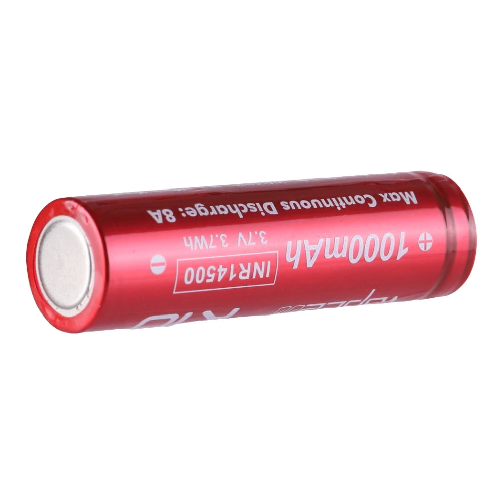 Vapcell K10 INR14500 8A 1000mah Lithium-ion battery ***MUST BE SOLD WITH FLASHLIGHT + FEDEX***