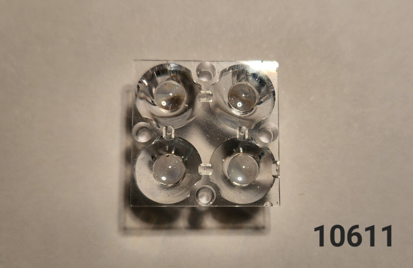 Emisar/Noctigon Replacement Glass/Optics CARCLO QUAD 10611 (DT9 DT8K NARROW SPOT) OPTIC