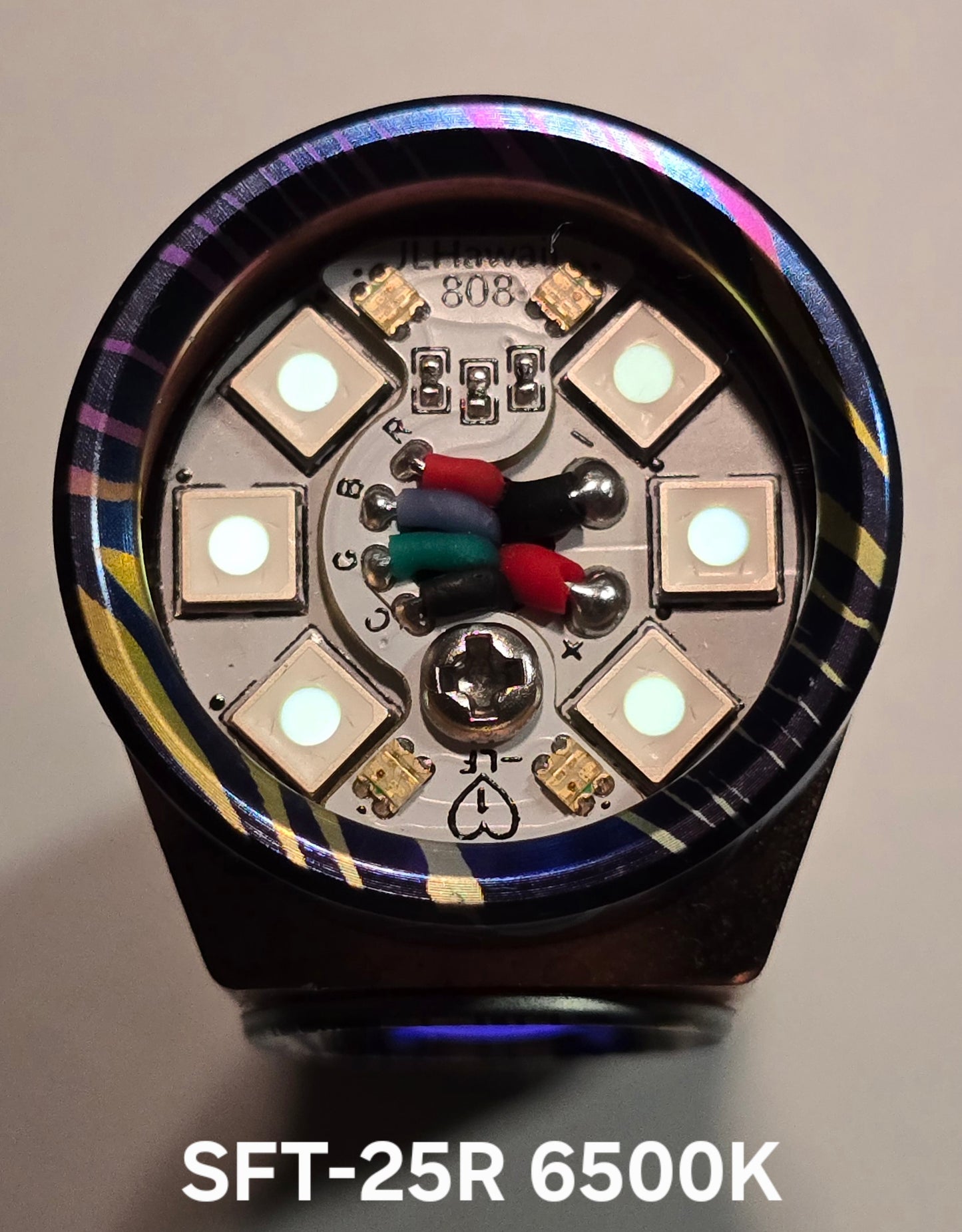 Emisar D3AA Titanium Colorful Series 14500/AA LED Flashlight