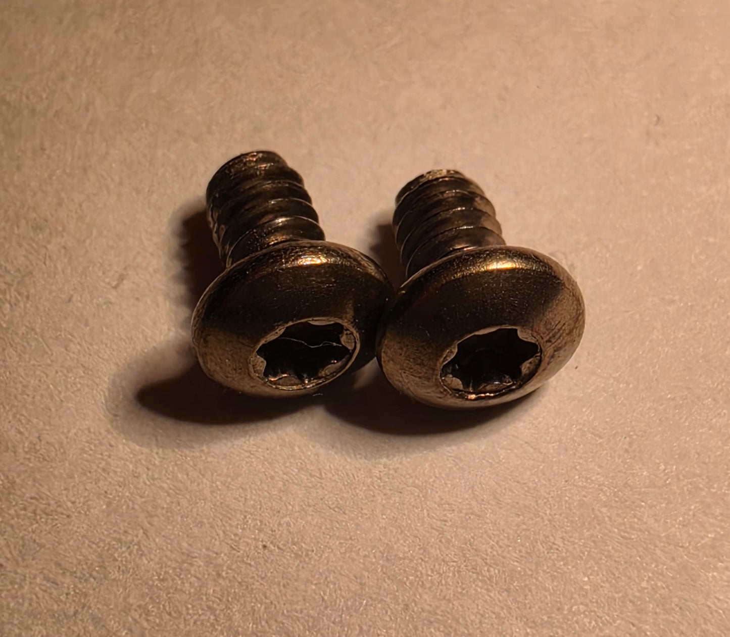 ReyLight Replacement Parts DAWN TRIPLE TITANIUM POCKET CLIP SCREW (2 PCS)