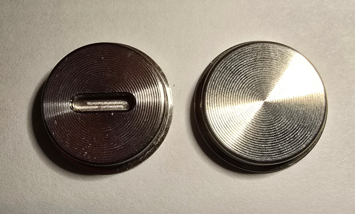 Emisar/Noctigon replacement switch ring/button KR4 KR1 STAINLESS SWITCH BUTTON W