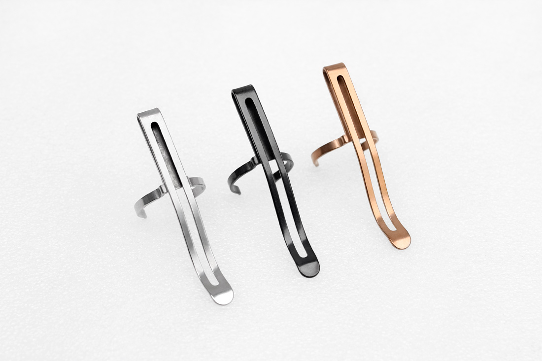 Emisar Noctigon Stainless Pocket Clips D1K D4K DT8K DW4K