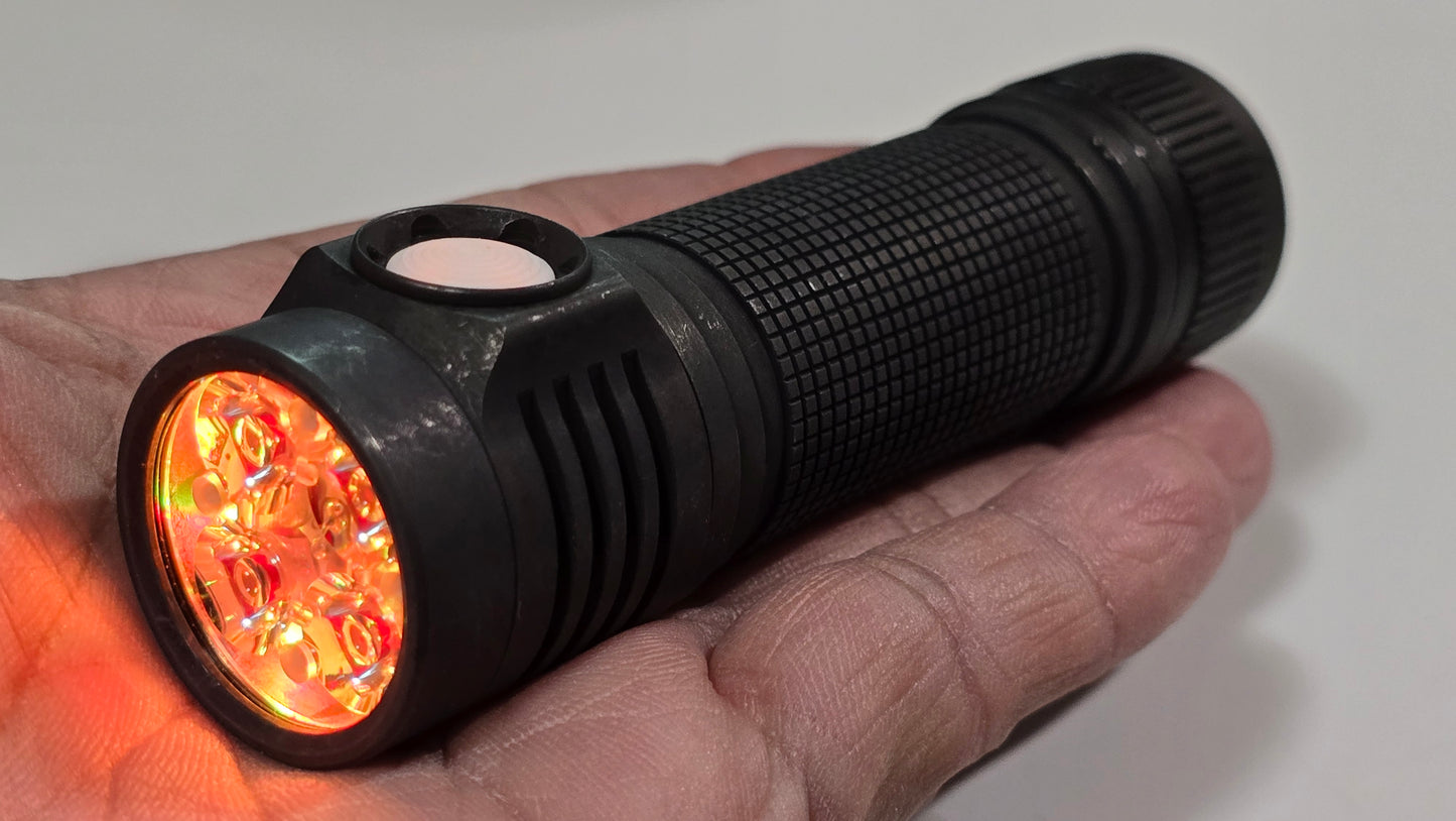 Emisar D4K Copper 2CH 2-CH Tint Ramp 1*2700 High Power Quad EDC LED Flashlight *CUSTOM BUILT-TO ORDER*