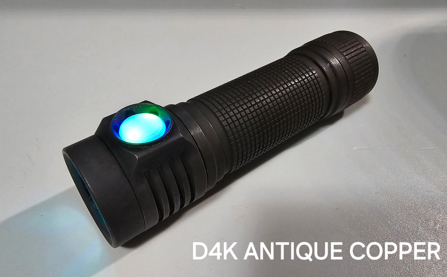 Emisar D4K Copper 21700 High Power LED Flashlight "CUSTOM BUILT-TO-ORDER" ANTIQUE COPPER
