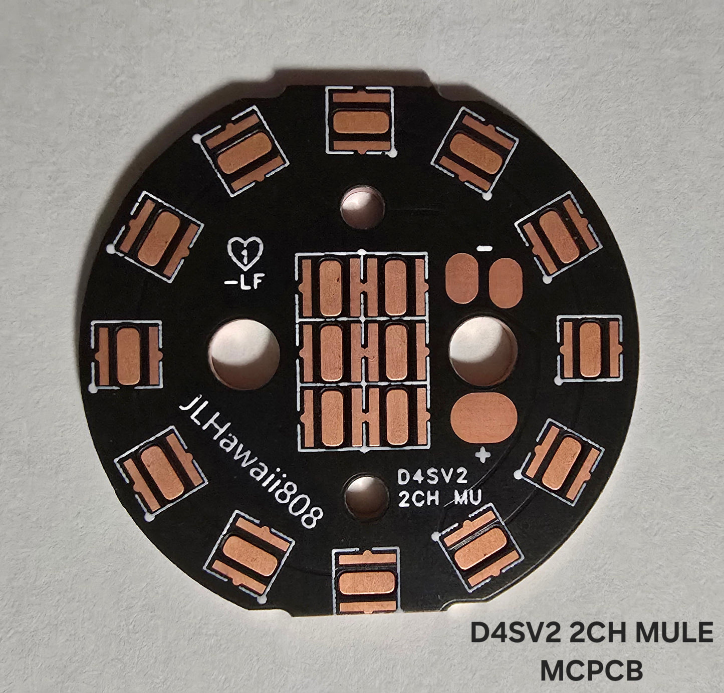 Emisar Noctigon XP Raw MCPCB/AUX Custom D4SV2 MULE 2-CH MCPCB