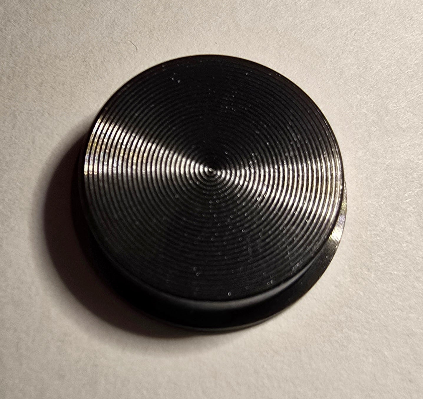 Emisar/Noctigon replacement switch ring/button KR4 KR1 BLACK STAINLESS W NO TRIT SLOT